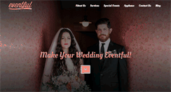 Desktop Screenshot of eventfulweddingplanning.com